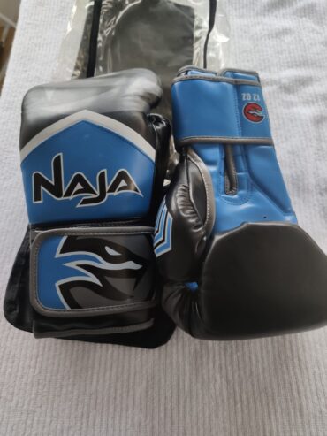 Kit Luvas Muay Thai/Boxe Naja